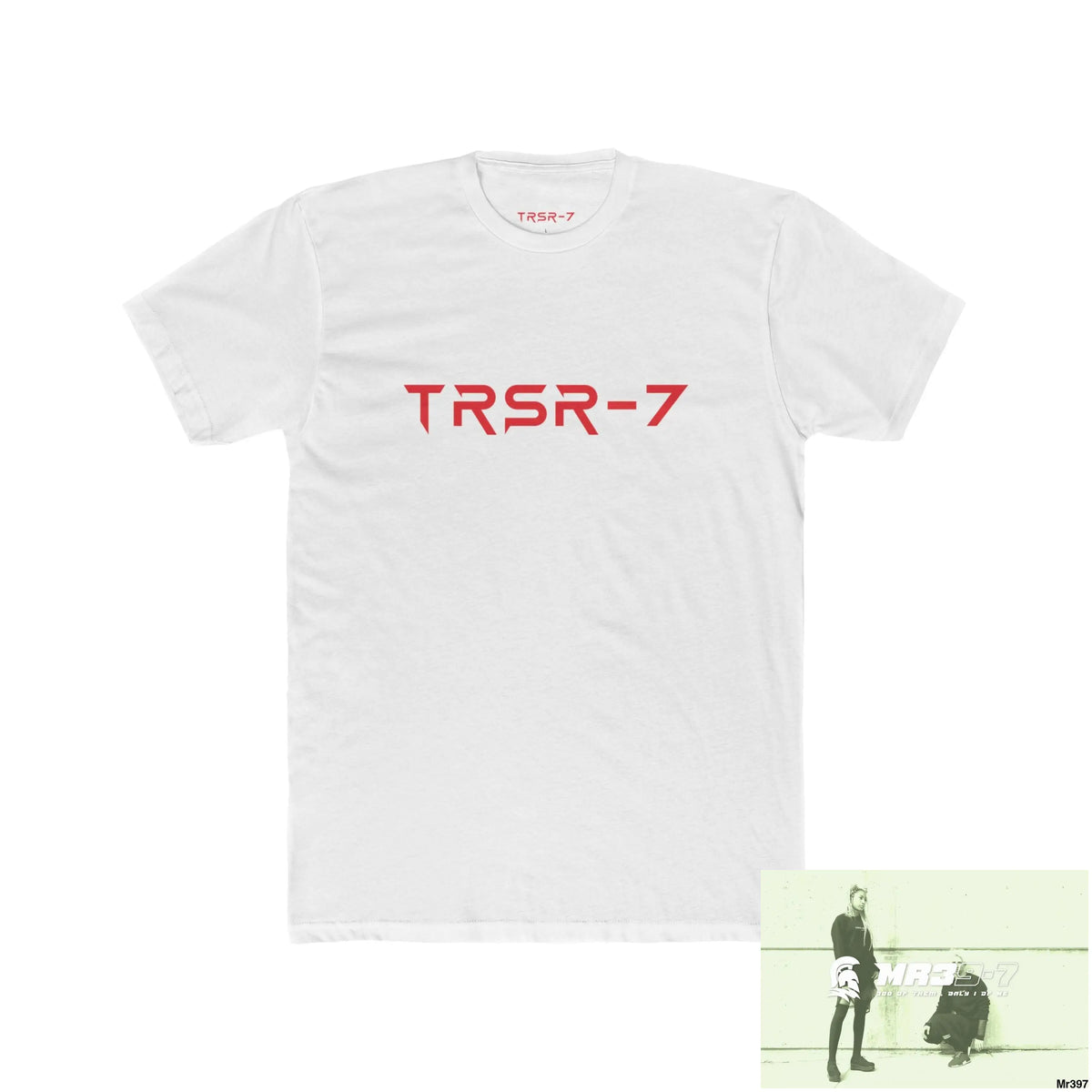 The TRSR-7 Choose Life Edition Men’s Cotton Crew Tee - Solid White / XS - T-Shirt