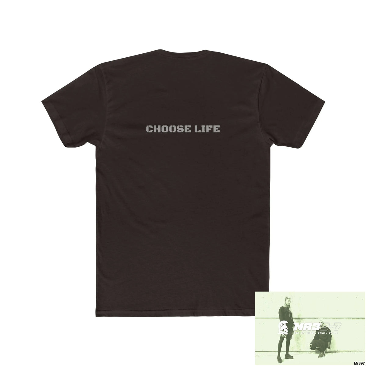 The TRSR-7 Choose Life Edition Men’s Cotton Crew Tee - T-Shirt