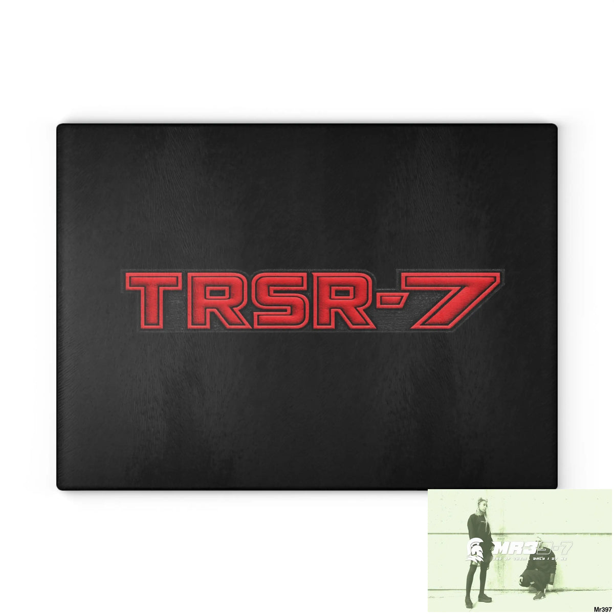 The TRSR-7 Glass Cutting Board 11’’ x 15’’ / Rectangle Home Decor