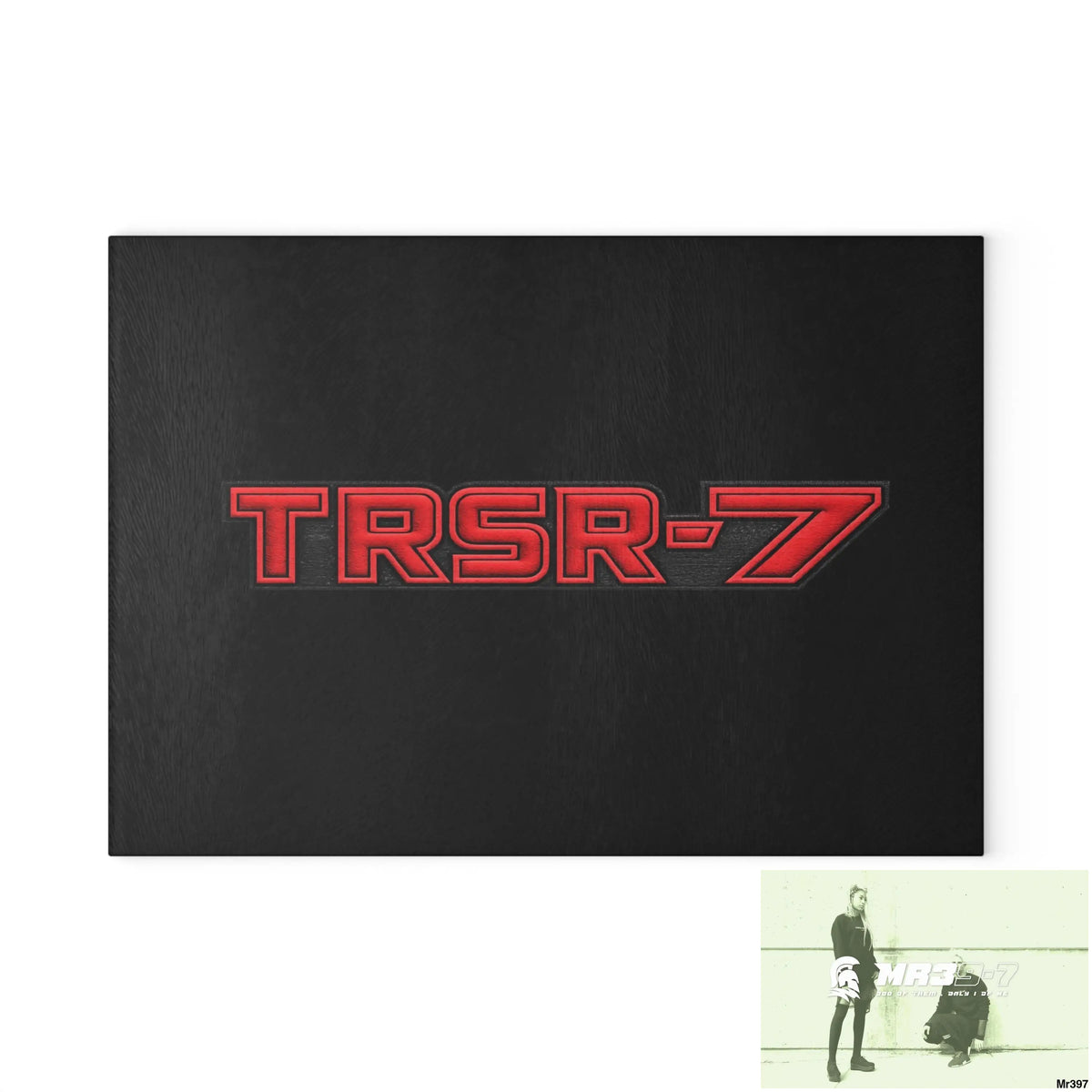 The TRSR-7 Glass Cutting Board 8’’ x 11’’ / Rectangle Home Decor