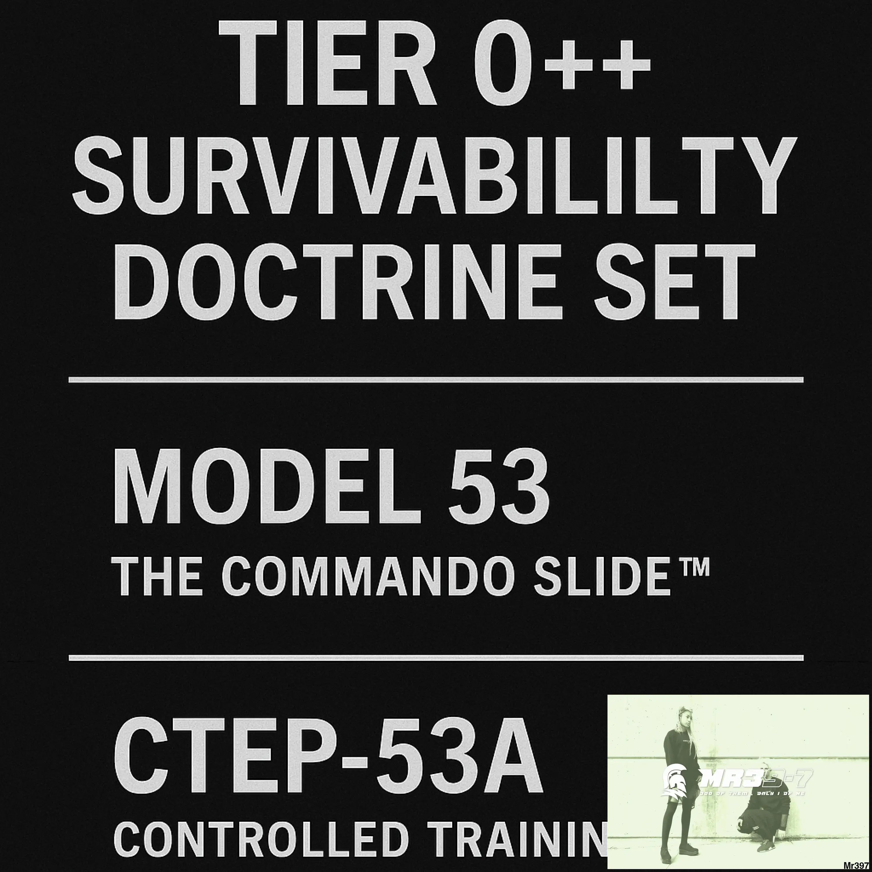Tier 0++ Survivability Doctrine Set Model 53 + CTEP-53A (Official Books) DOCTRINE