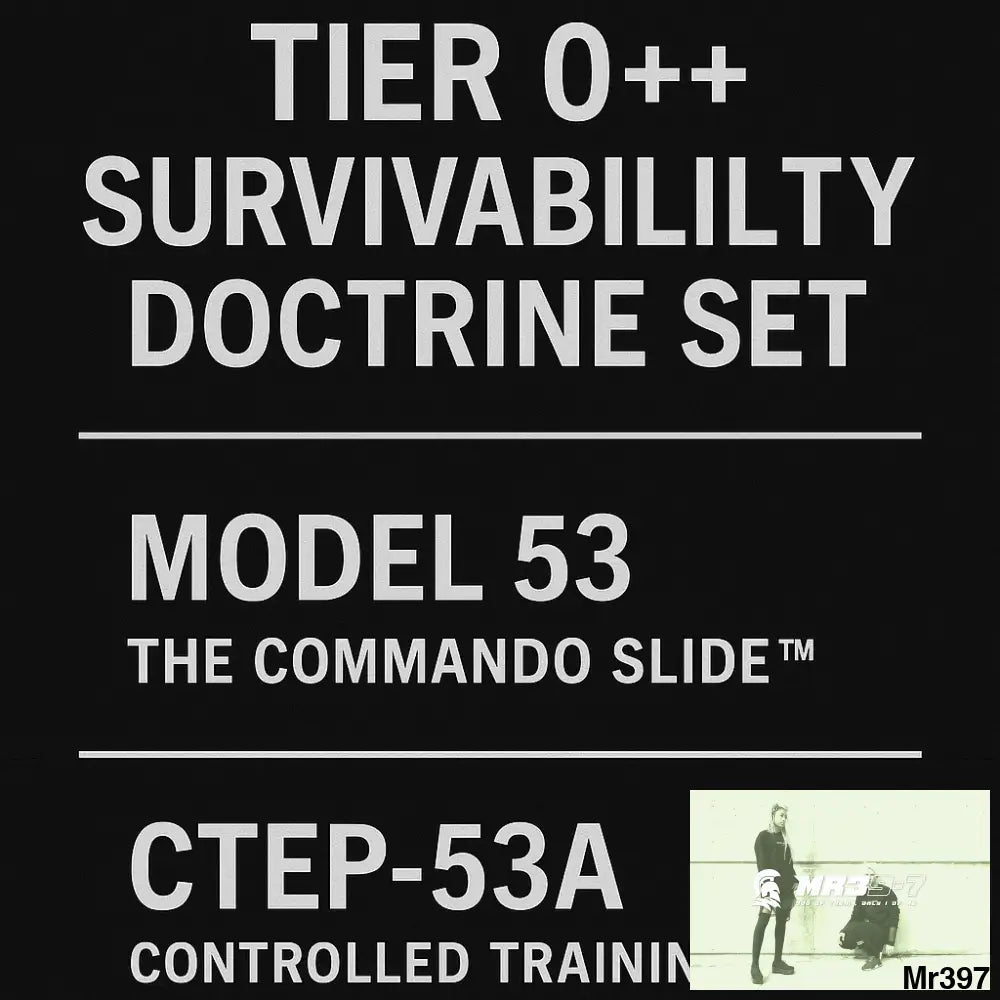Tier 0++ Survivability Doctrine Set Model 53 + CTEP-53A (Official Books) DOCTRINE