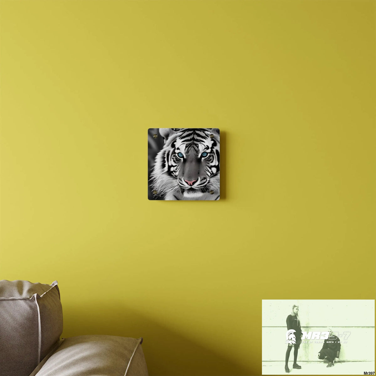 Tiger Graphic Acrylic Wall Art Panels Home Decor