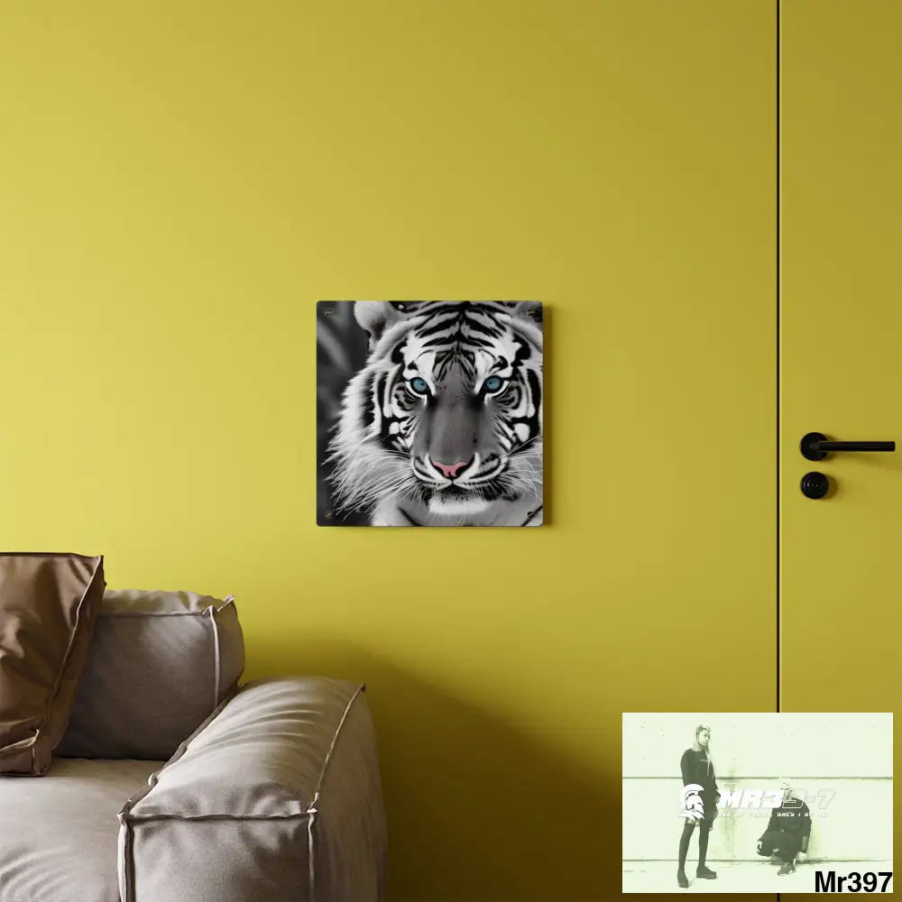 Tiger Graphic Acrylic Wall Art Panels Home Decor