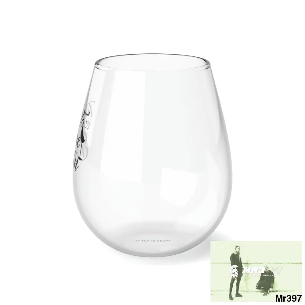 Time to wine down Stemless Wine Glass 11.75oz 11.75oz Mug