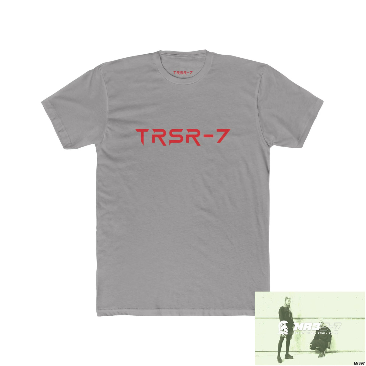 TRSR-7 Black Ops ++ Street 2 Illegal 2026 + Men’s Cotton Crew Tee - Solid Light Grey / S - T-Shirt
