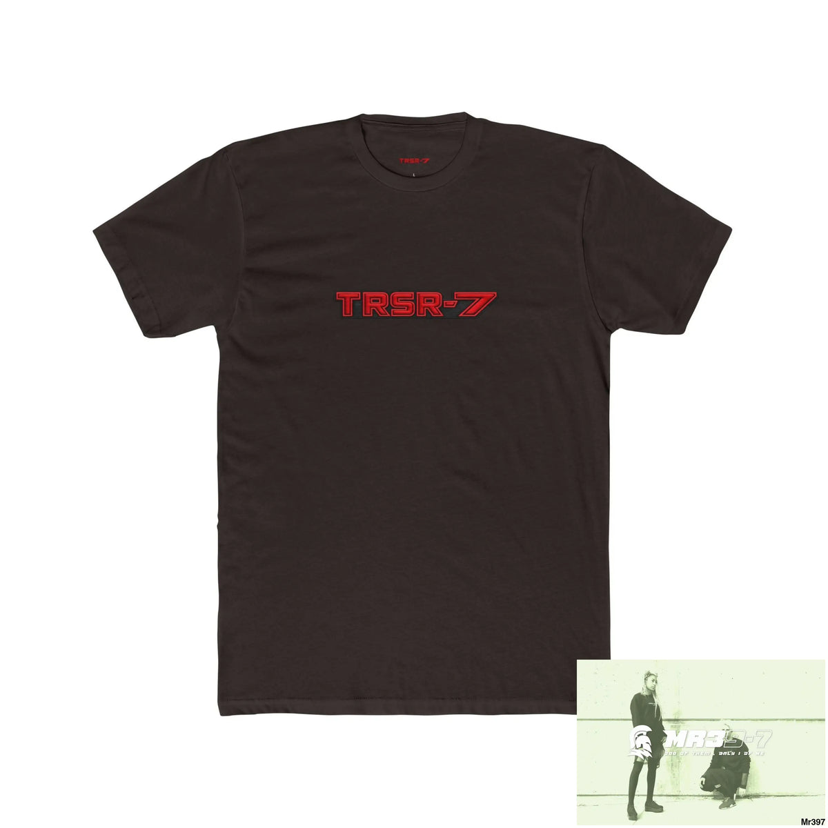 TRSR-7 Choose Life Men’s Cotton Crew Tee Solid Dark Chocolate / S T-Shirt