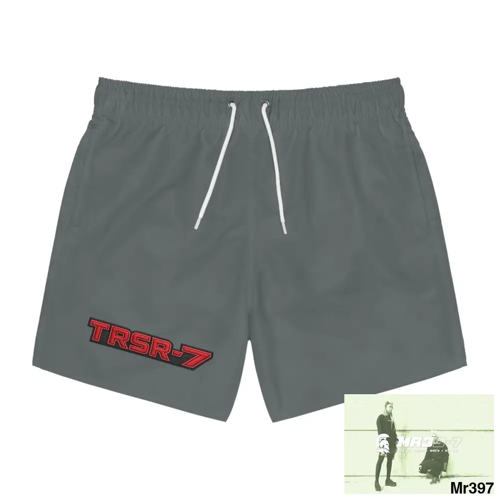 TRSR-7 Mens Swim Trunks (AOP) XS / Seam thread color automatically matched to design All Over Prints
