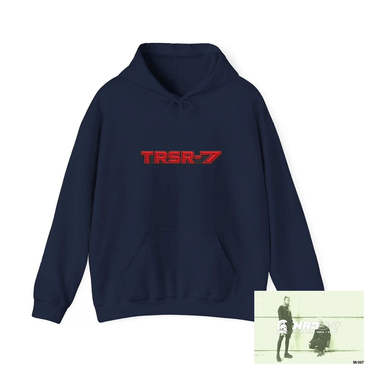 TRSR-7 My Life My Death(S) Their Plans Global Fail 01-25 Unisex Heavy Blend™ Hooded Sweatshirt Navy / S Hoodie