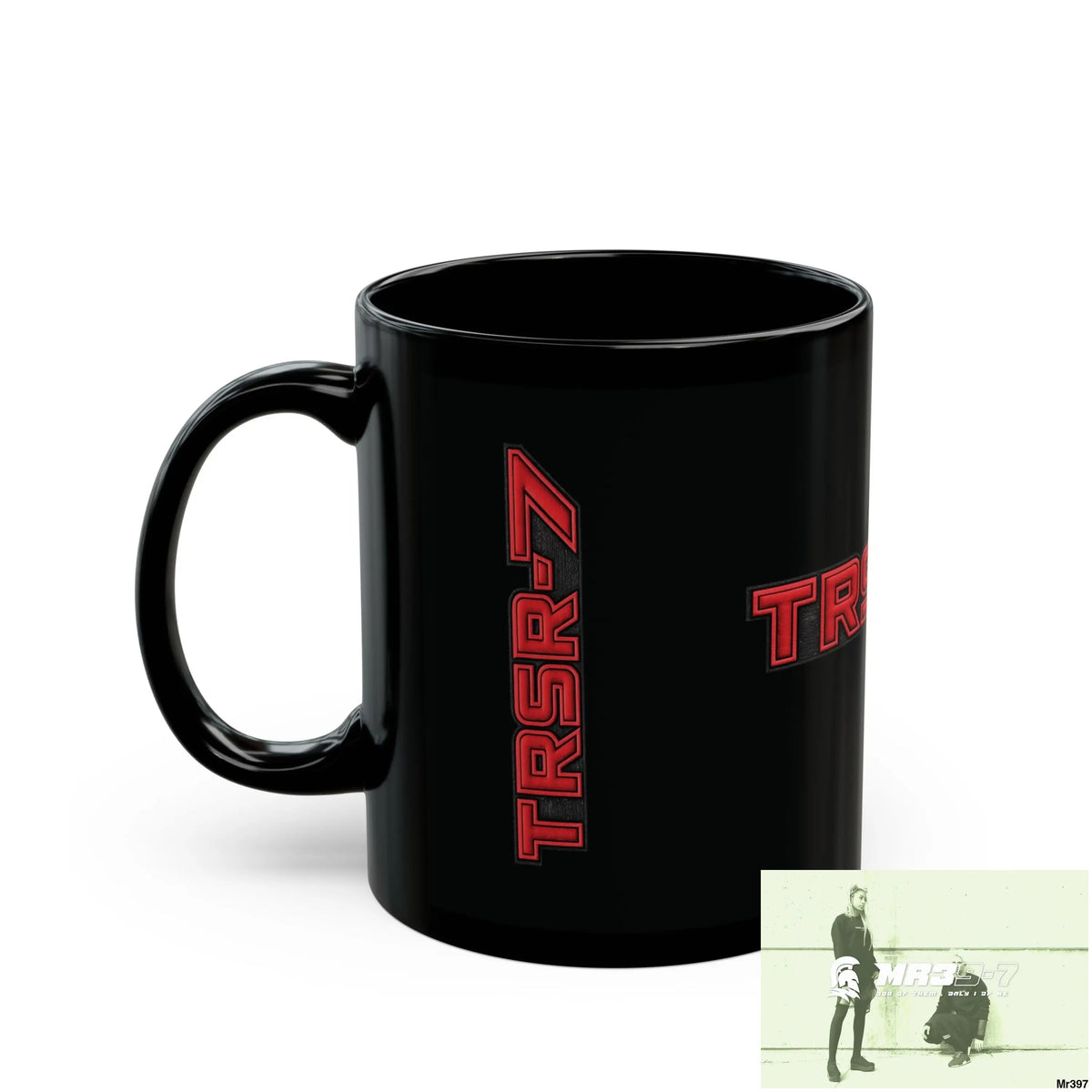 TRSR-7 Tier 0++ Kenya 2015 trip New AI Blog no21 Banksy inspired Themed 11oz Black Mug GB 11oz Mug