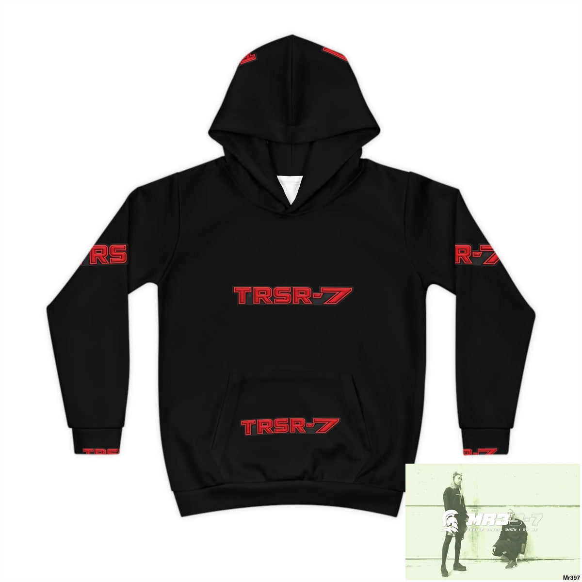 TRSR-7 with Tactical inside hood A1 Who dares Wins Mentality -. Children’s Hoodie (AOP) 2XS All Over Prints