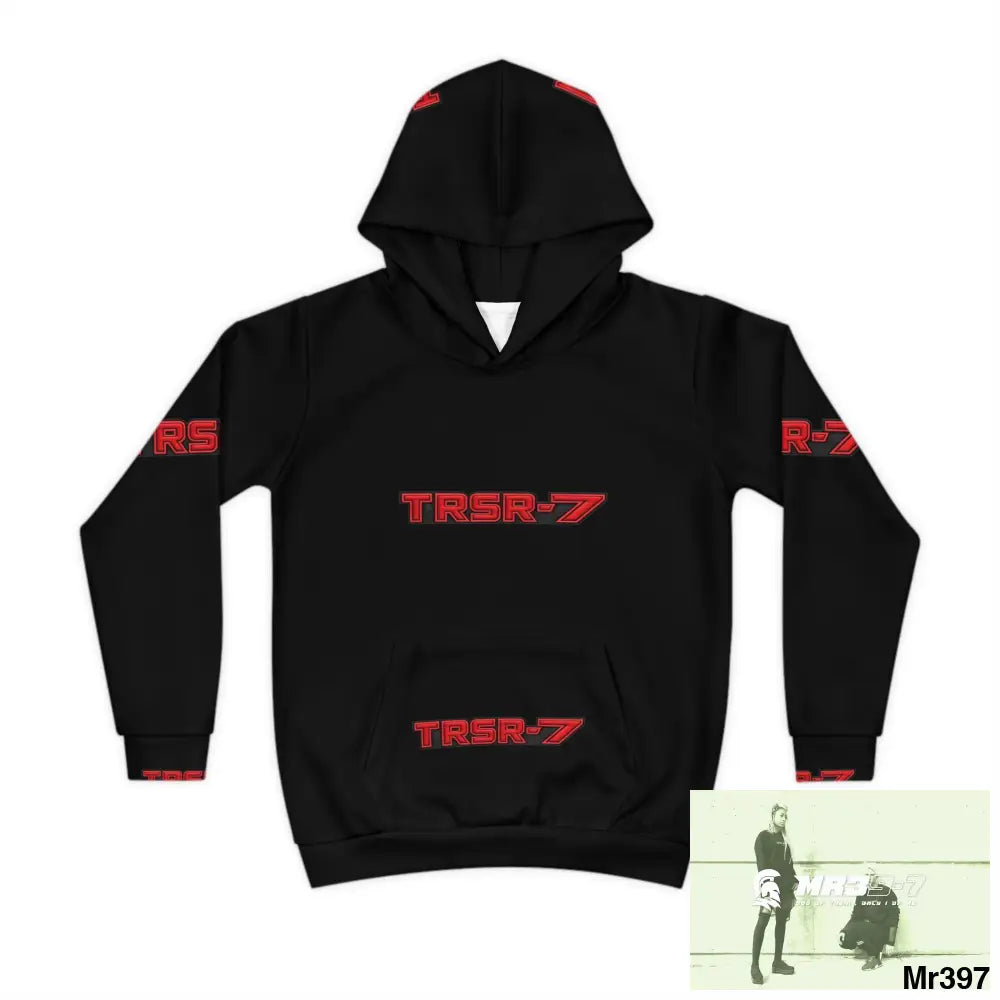 TRSR-7 with Tactical inside hood A1 Who dares Wins Mentality -. Children’s Hoodie (AOP) 2XS All Over Prints