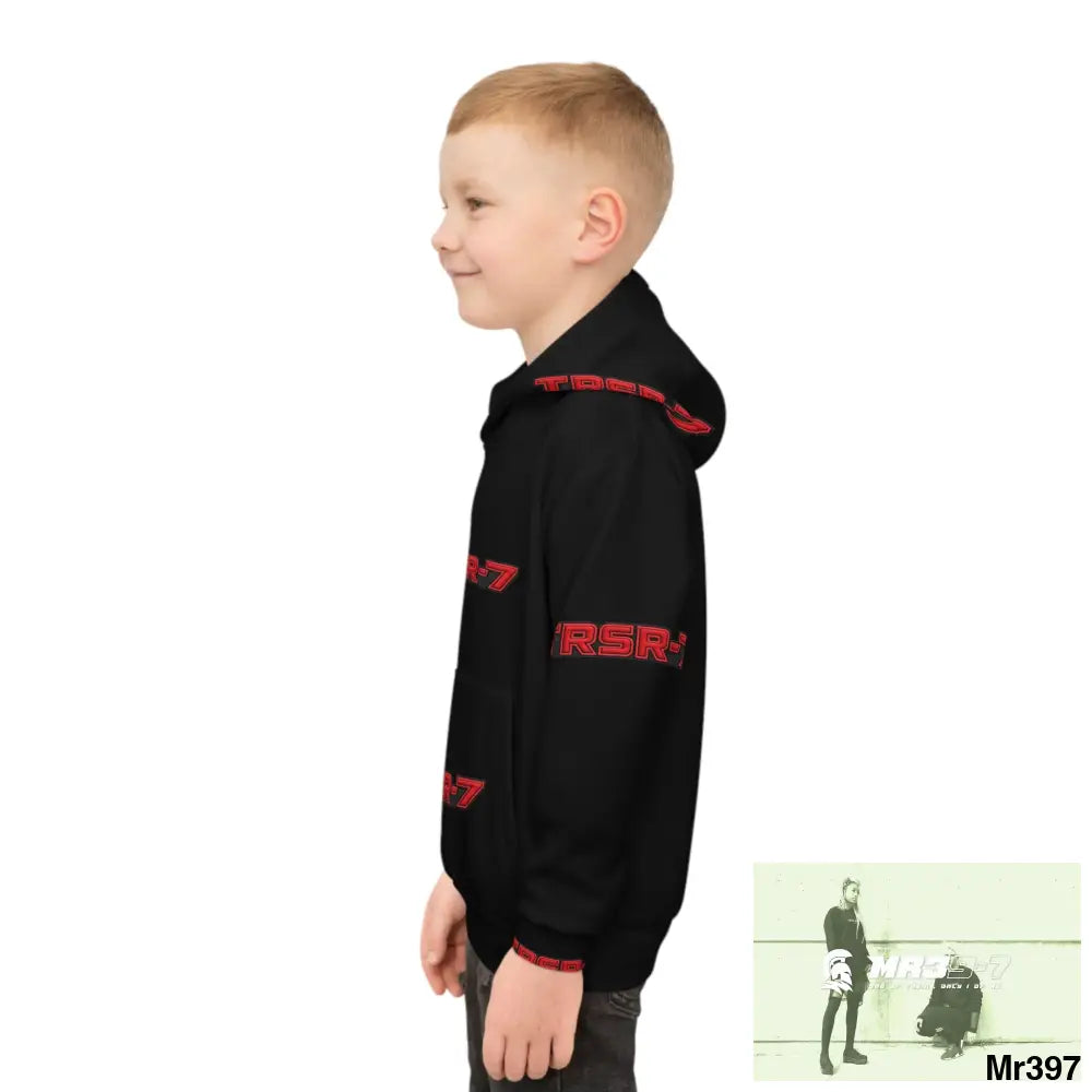 TRSR-7 with Tactical inside hood A1 Who dares Wins Mentality -. Children’s Hoodie (AOP) All Over Prints