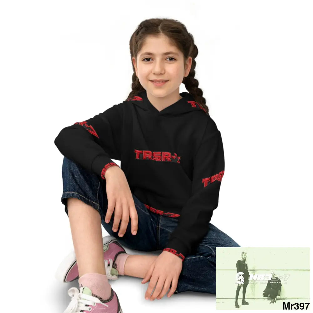TRSR-7 with Tactical inside hood A1 Who dares Wins Mentality -. Children’s Hoodie (AOP) All Over Prints