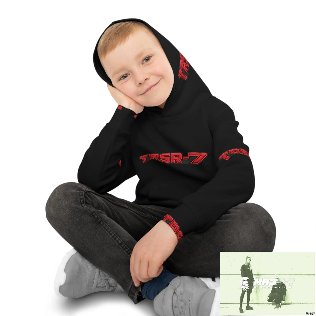 TRSR-7 with Tactical inside hood A1 Who dares Wins Mentality -. Children’s Hoodie (AOP) All Over Prints