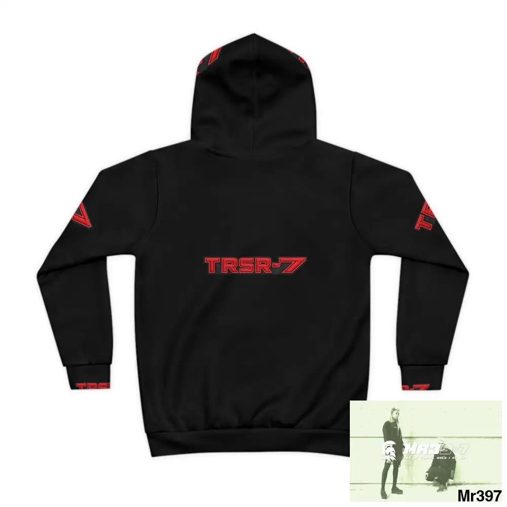 TRSR-7 with Tactical inside hood A1 Who dares Wins Mentality -. Children’s Hoodie (AOP) All Over Prints