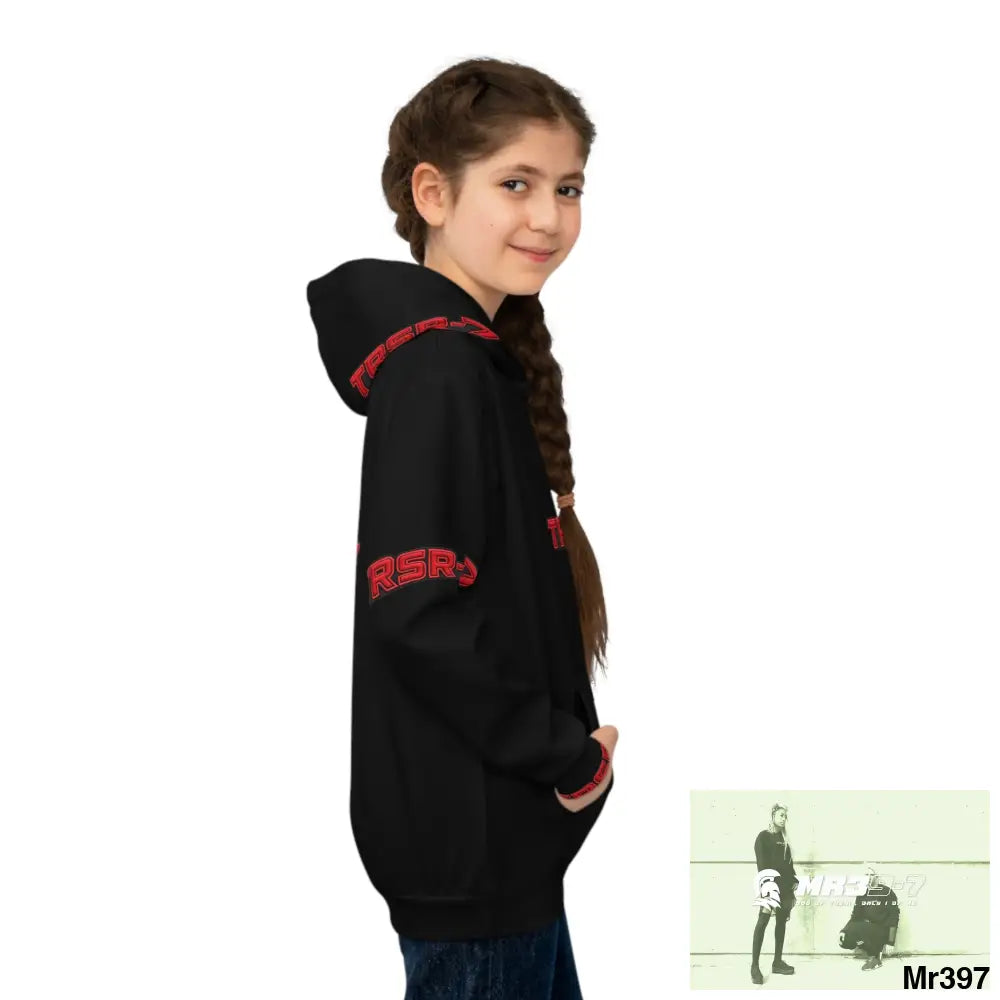 TRSR-7 with Tactical inside hood A1 Who dares Wins Mentality -. Children’s Hoodie (AOP) All Over Prints