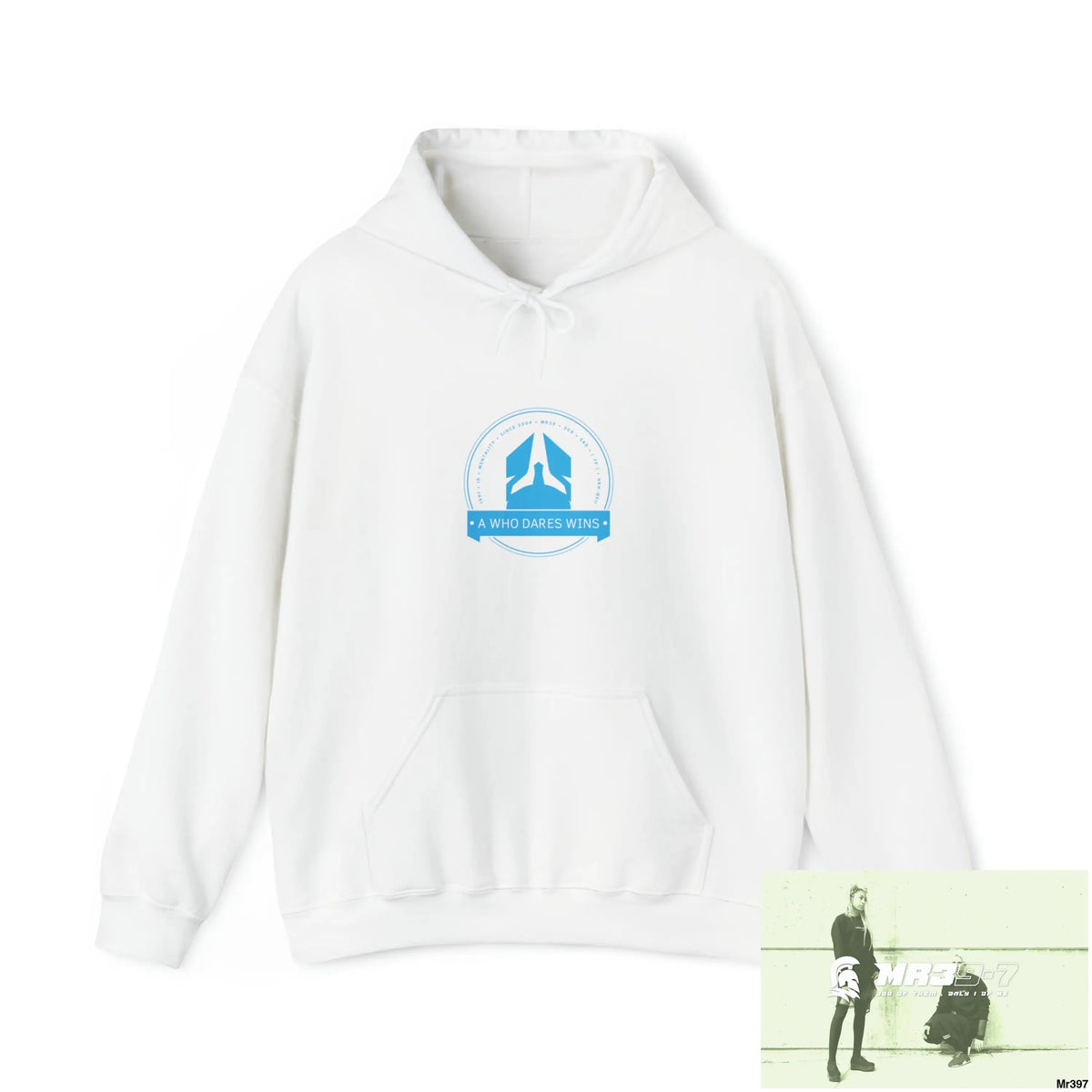 Unisex A Who Dares Wins 2001 -23 5 Countries Just Say No To County Lines Heavy Blend™ Hooded Sweatshirt White / M Hoodie