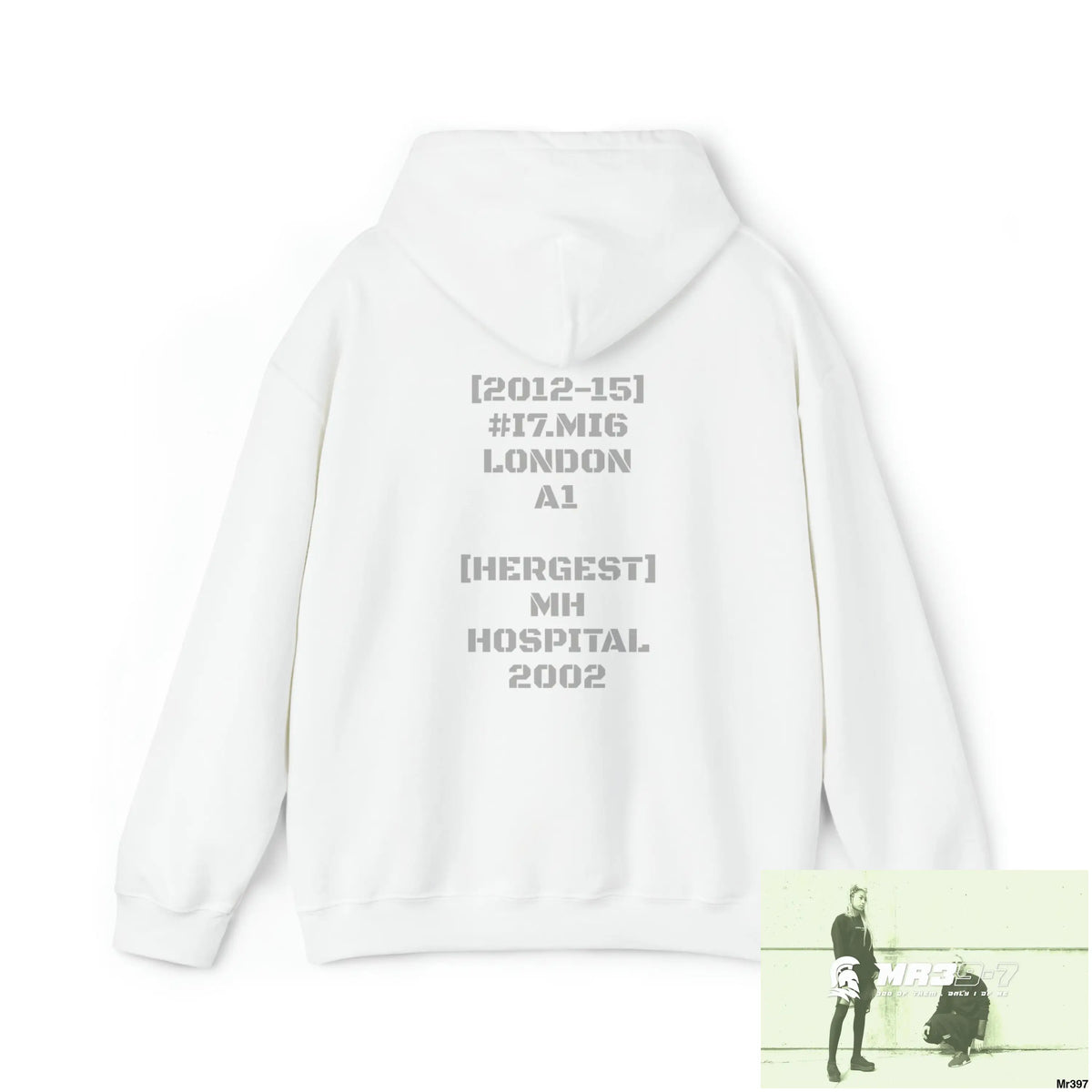 Unisex A Who Dares Wins Hergest MH Hospital 2002 - [2012-15] #I7MI6A1London Heavy Blend™ Hooded Sweatshirt Hoodie