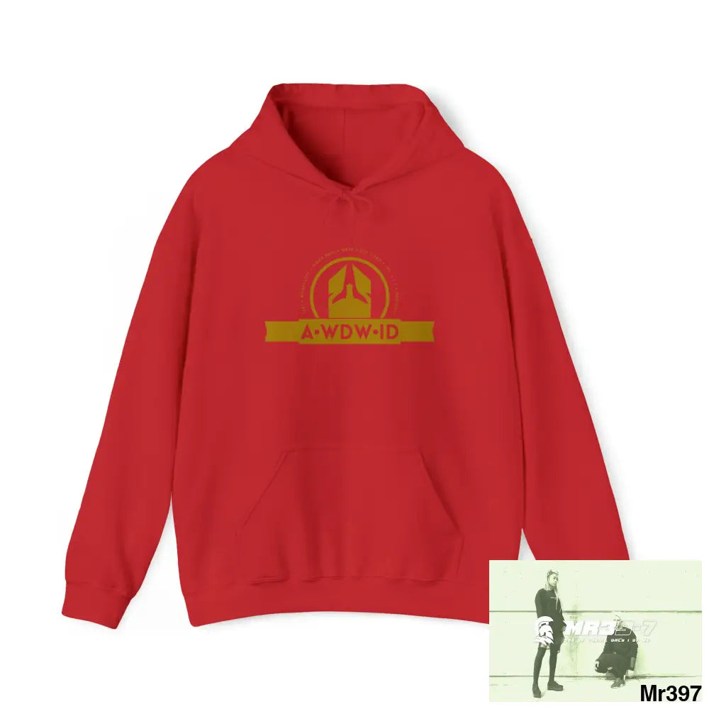 Unisex A Who Dares Wins (ID) RSF Kenya 2015 In blind Heavy Blend™ Hooded Sweatshirt Red / S Hoodie