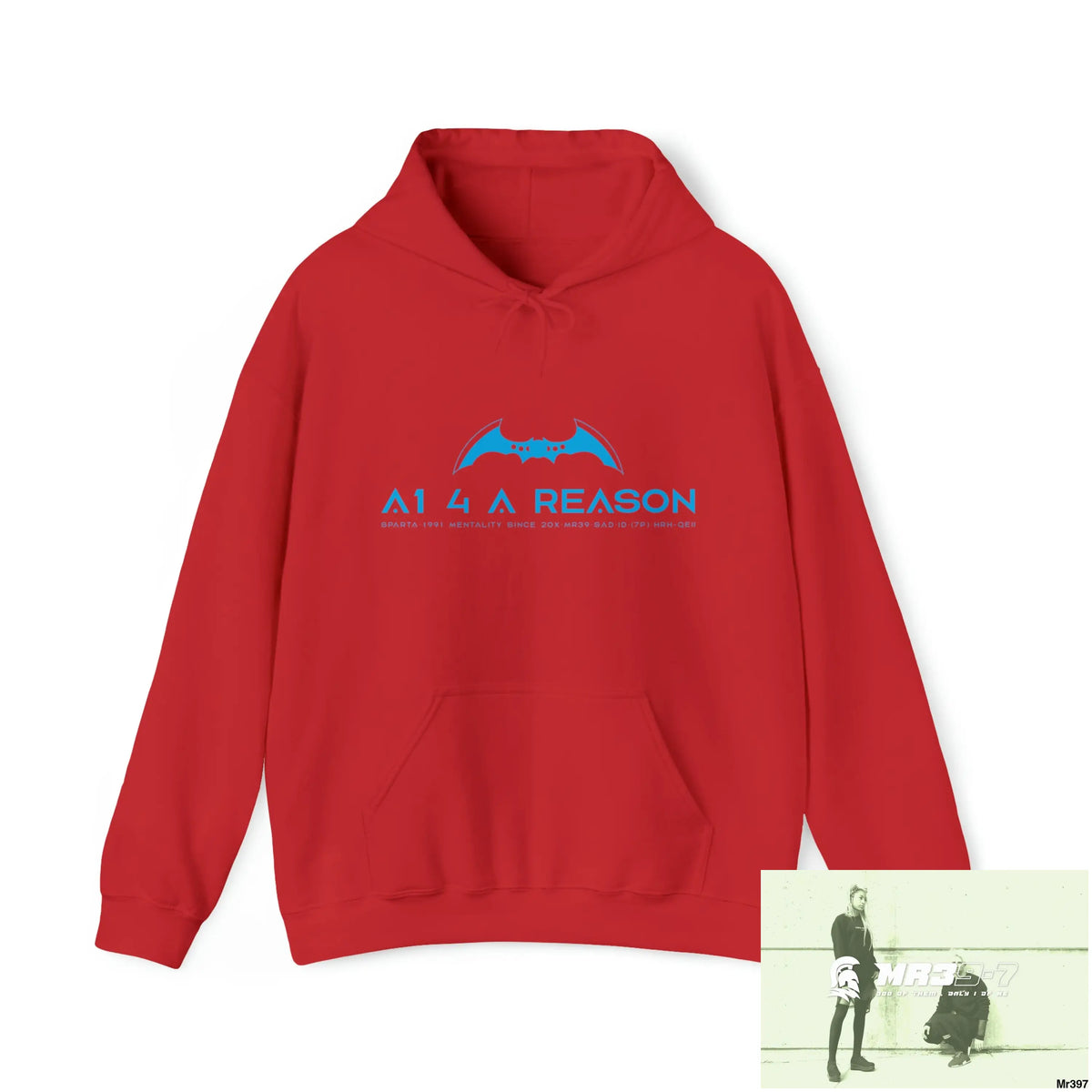 Unisex A1 4 A Reason 2001-23 5 Countries Just Say No To County Lines Failed Heavy Blend™ Hooded Sweatshirt Red / S