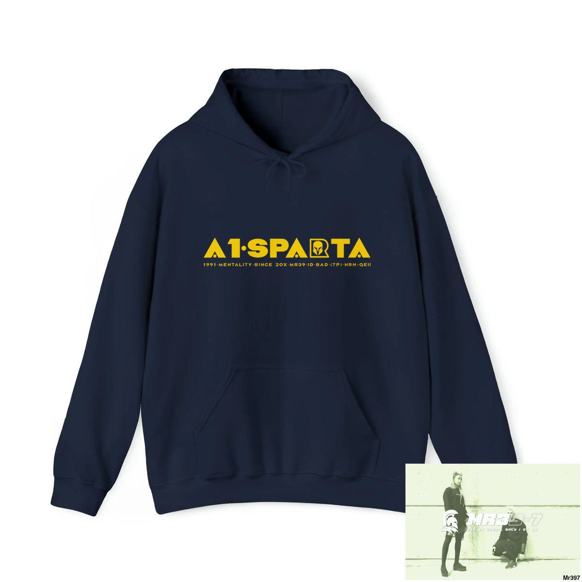 Unisex A1-Sparta 5 Countries See The Assassin’s Failed Heavy Blend™ Hooded Sweatshirt Navy / S Hoodie