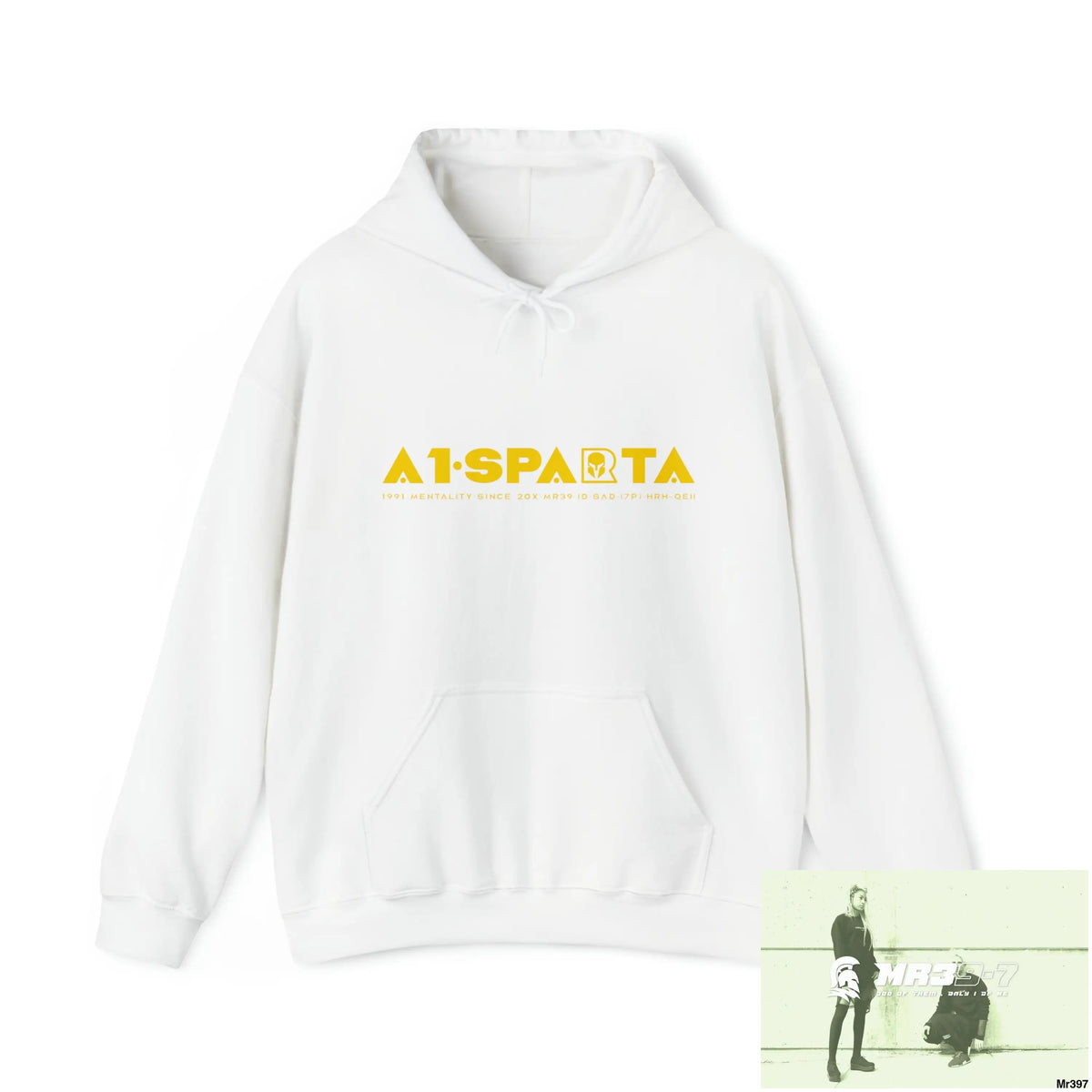 Unisex A1-Sparta 5 Countries See The Assassin’s Failed Heavy Blend™ Hooded Sweatshirt White / M Hoodie