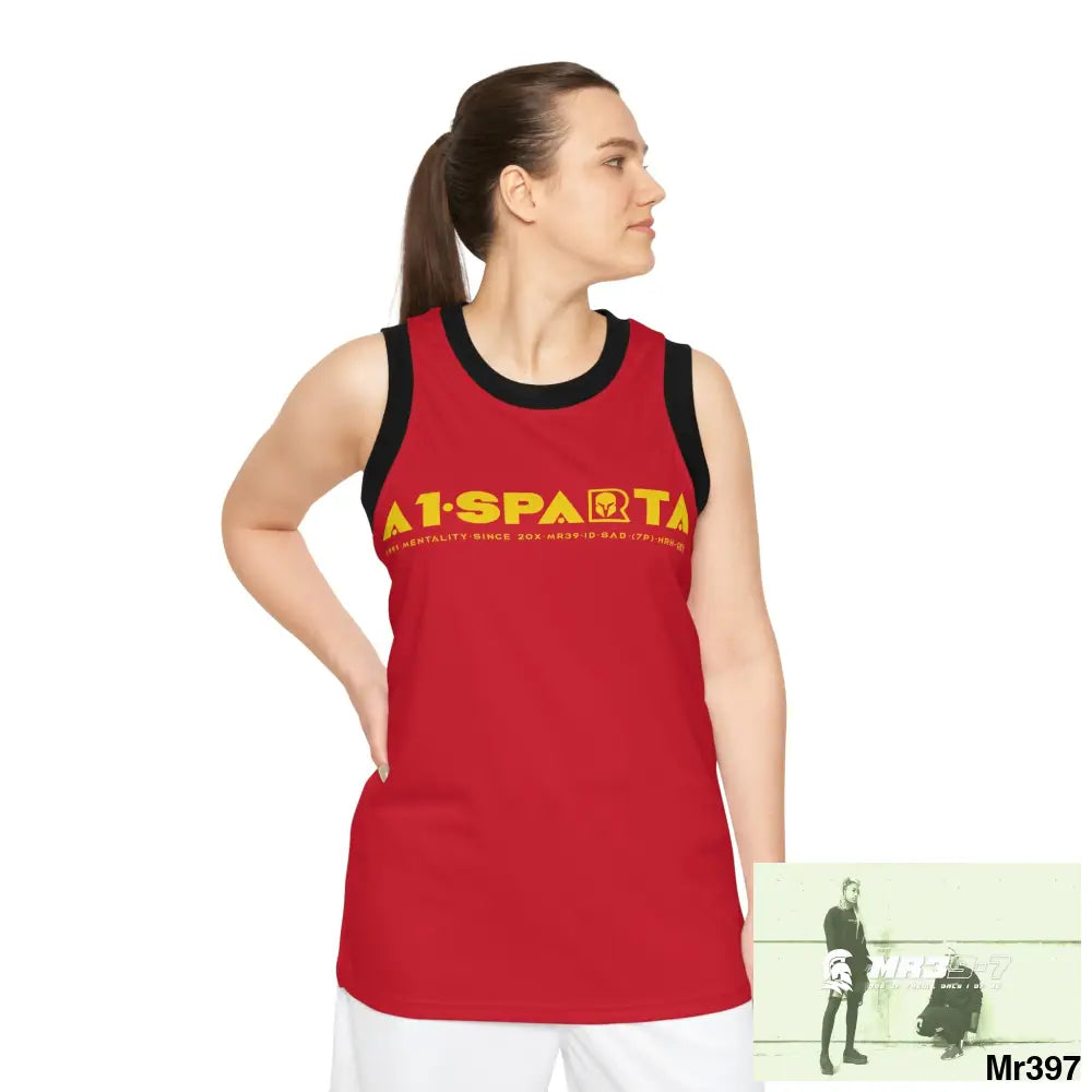 Unisex A1-Sparta Basketball Jersey (AOP) All Over Prints