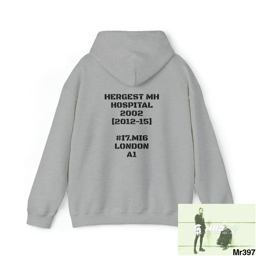 Unisex A1-Sparta Hergest MH Hospital 2002 - [2012-15] #I7MI6A1London Heavy Blend™ Hooded Sweatshirt Hoodie