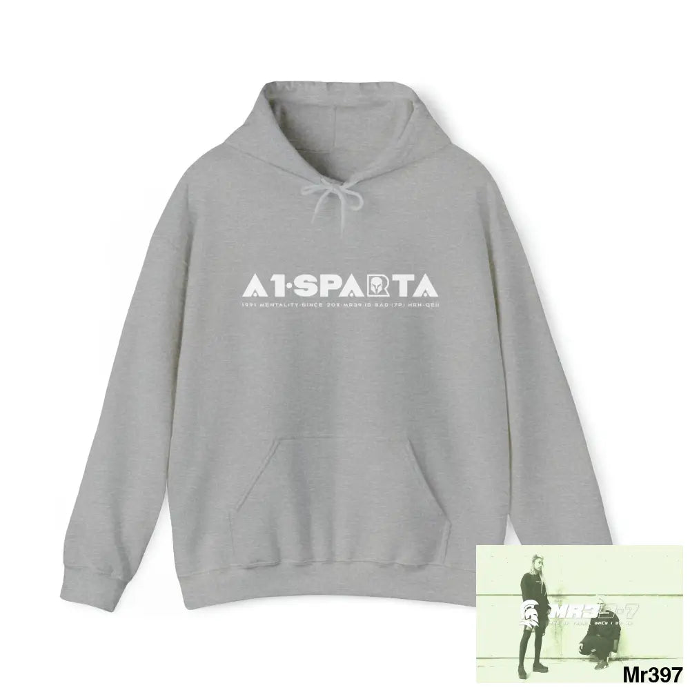 Unisex A1-Sparta Hergest MH Hospital 2002 - [2012-15] #I7MI6A1London Heavy Blend™ Hooded Sweatshirt Sport Grey / S