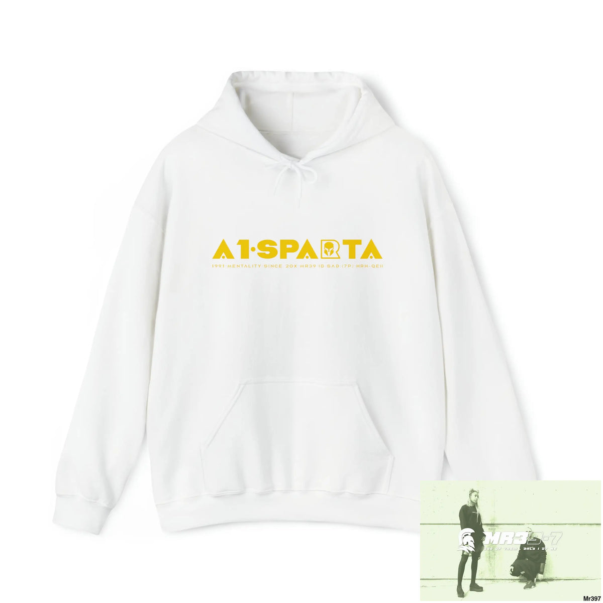 Unisex A1-Sparta Hergest MH Hospital 2002 - [2012-15] #I7MI6London Heavy Blend™ Hooded Sweatshirt White / M Hoodie