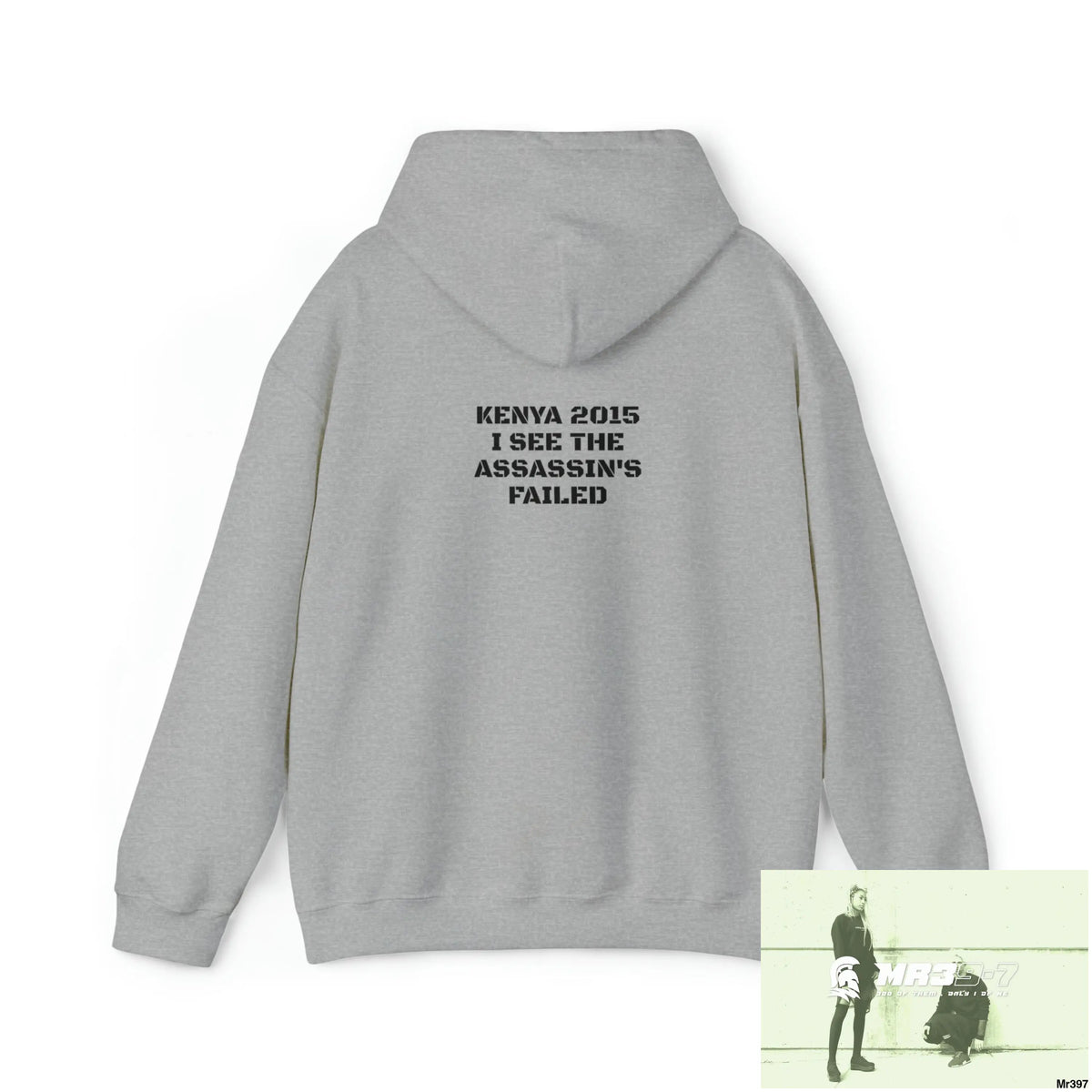Unisex A1-Sparta Kenya 2015 I See The Assassin’s Failed Heavy Blend™ Hooded Sweatshirt Hoodie