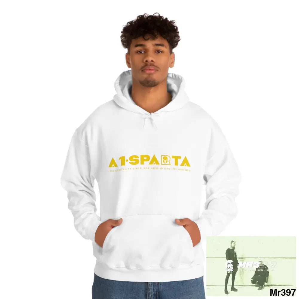 Unisex A1-Sparta Theme Heavy Blend™ Hooded Sweatshirt Hoodie