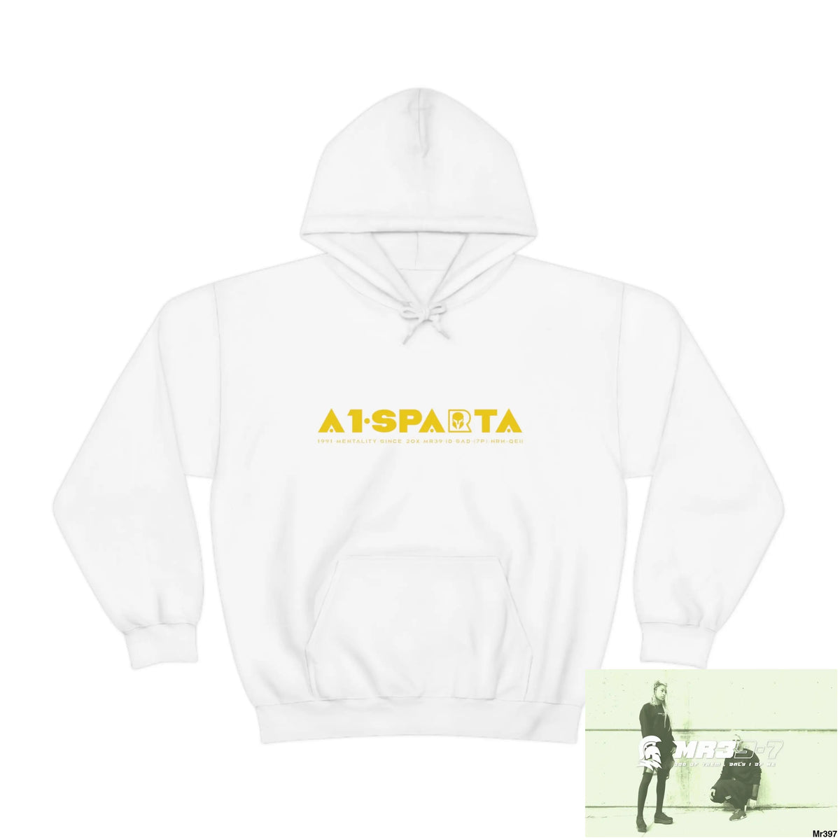 Unisex A1-Sparta Theme Heavy Blend™ Hooded Sweatshirt White / M Hoodie