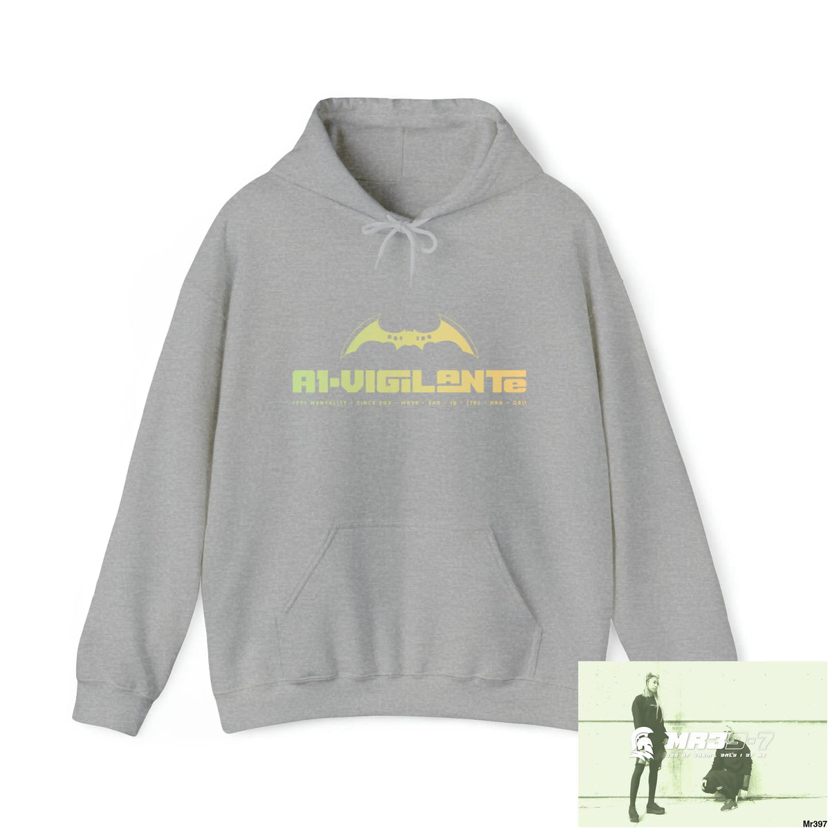 Unisex A1-Vigilante 20-X-12 Gwynedd Can I have my drugs back please ? +FK off Heavy Blend™ Hooded Sweatshirt Sport Grey