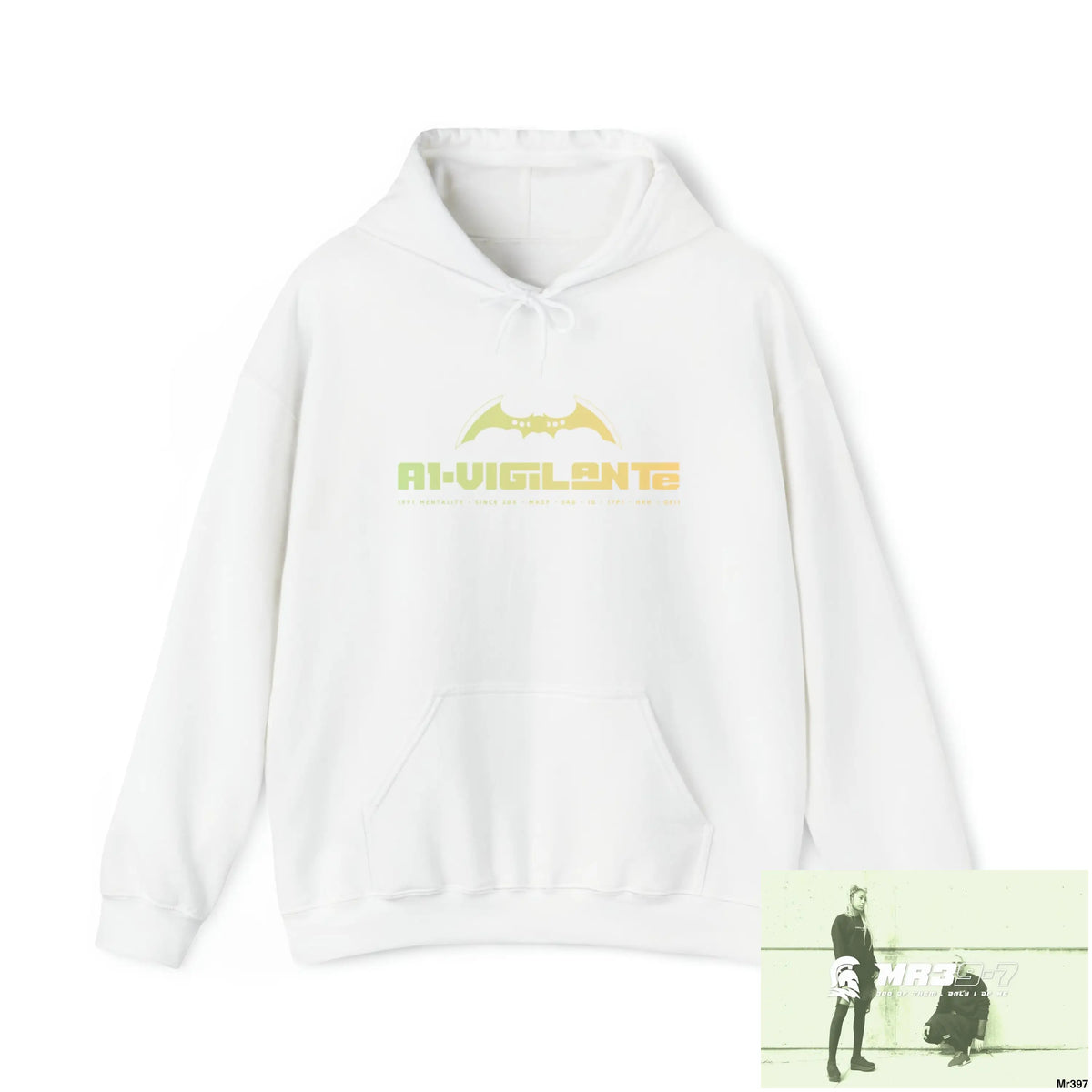 Unisex A1-Vigilante Hergest Assassination (Poison) He’s Undercover SAS Heavy Blend™ Hooded Sweatshirt Hoodie