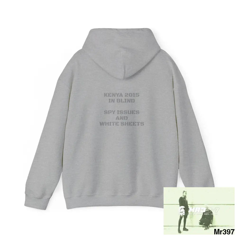 Unisex A1-Vigilante In blind Kenya Spy Issues & sheets Heavy Blend™ Hooded Sweatshirt Hoodie