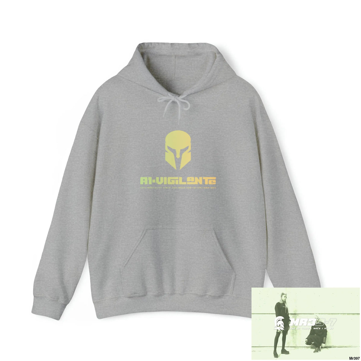 Unisex A1-Vigilante Thailand 04 to 20X Mt Snowdon link up SAS My Birthday death not Heavy Blend™ Hooded Sweatshirt