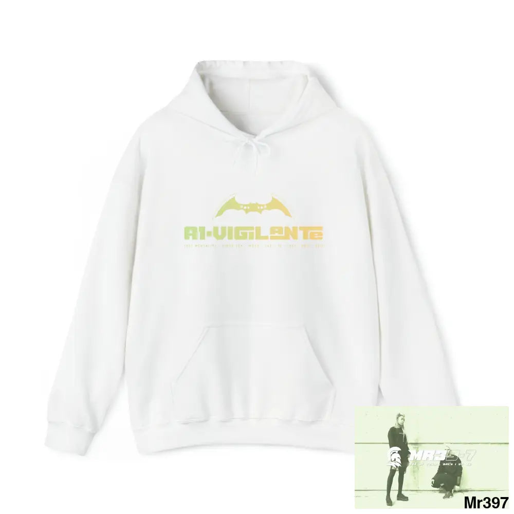 Unisex A1-Vigilante Thailand 04 to 20X Mt Snowdon link up SAS My Birthday death not Heavy Blend™ Hooded Sweatshirt