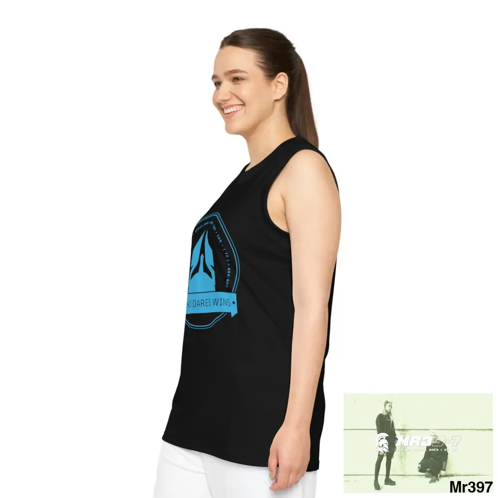 Unisex A1-Who Dares Wins Basketball Jersey (AOP) All Over Prints