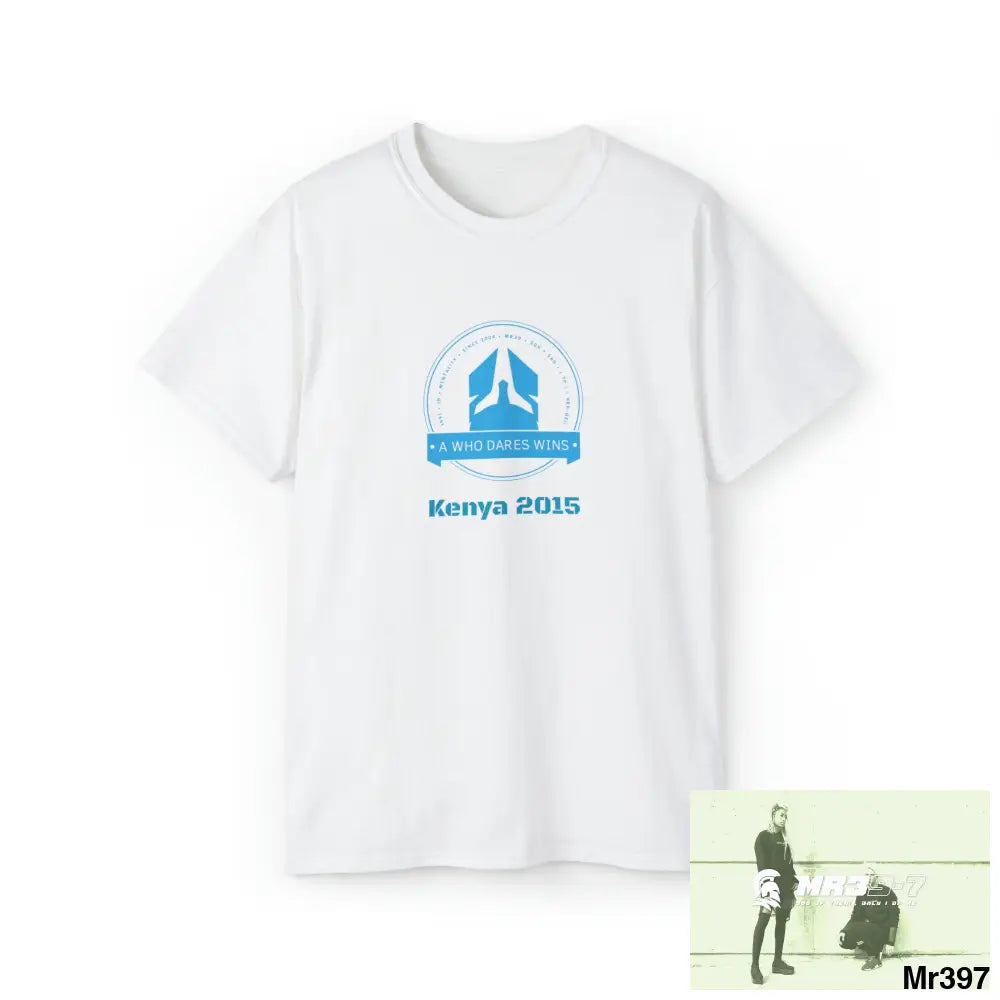 Unisex AWDW Vigilante Kenya Ultra Cotton Tee Ltd Edition White / S T-Shirt