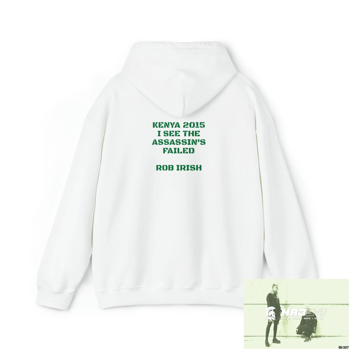 Unisex Kenya 2015 I See The Assassin’s Failed Rob Irish Heavy Blend™ Hooded Sweatshirt Hoodie