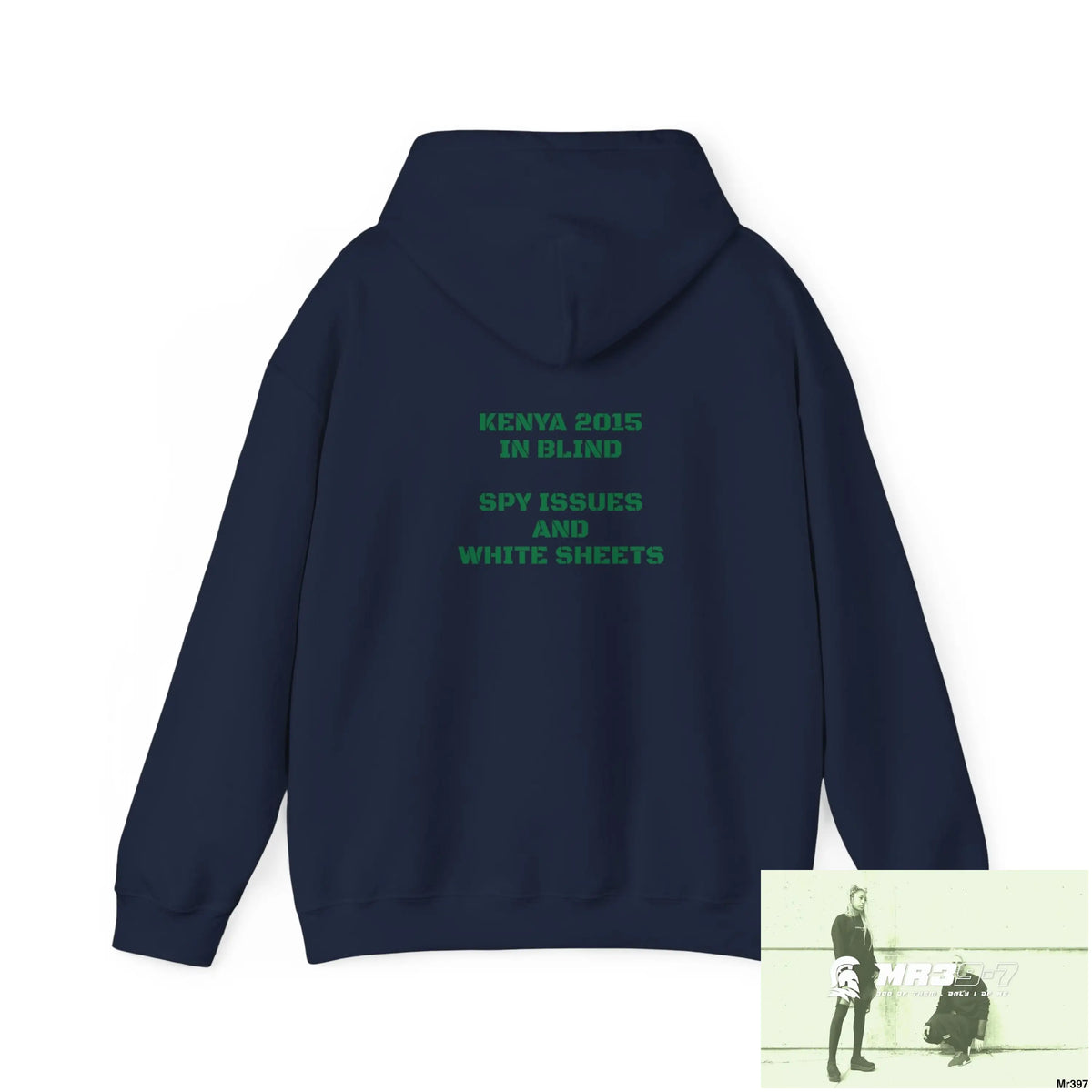 Unisex Kenya 2015 Rob Irish Spy issues & sheets Heavy Blend™ Hooded Sweatshirt Hoodie