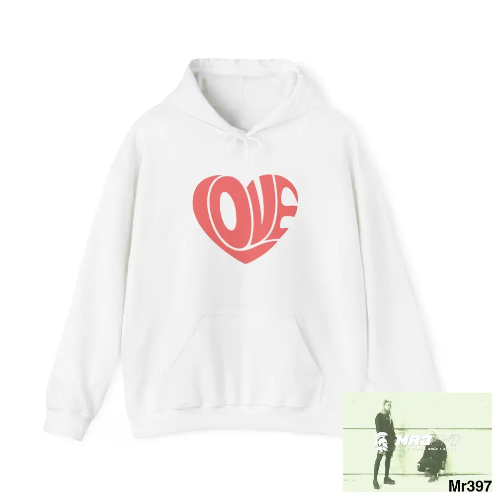 Unisex Love Heavy Blend™ Hooded Sweatshirt White / M Hoodie