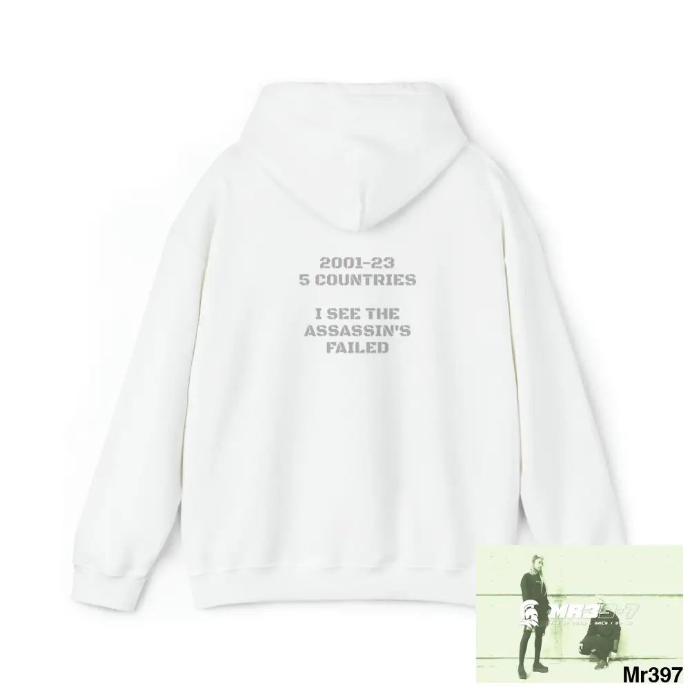 Unisex MR39-7 2001-23 I See The Assassin’s Failed Heavy Blend™ Hooded Sweatshirt Hoodie