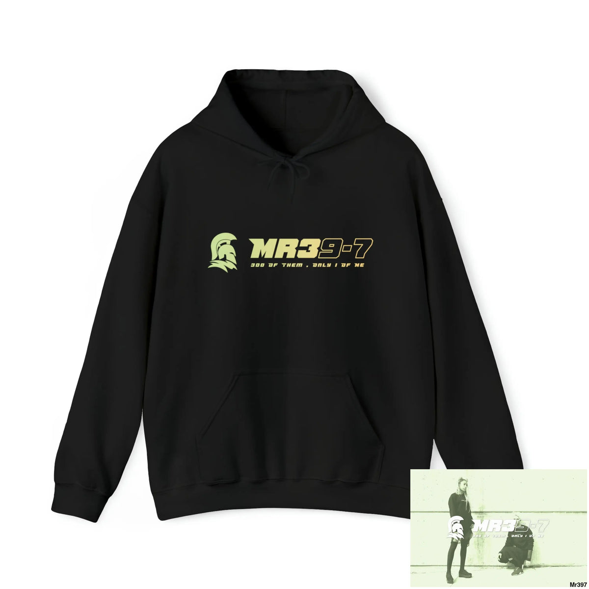 Unisex MR39-7 Heavy Blend™ Hooded Sweatshirt Black / S Hoodie