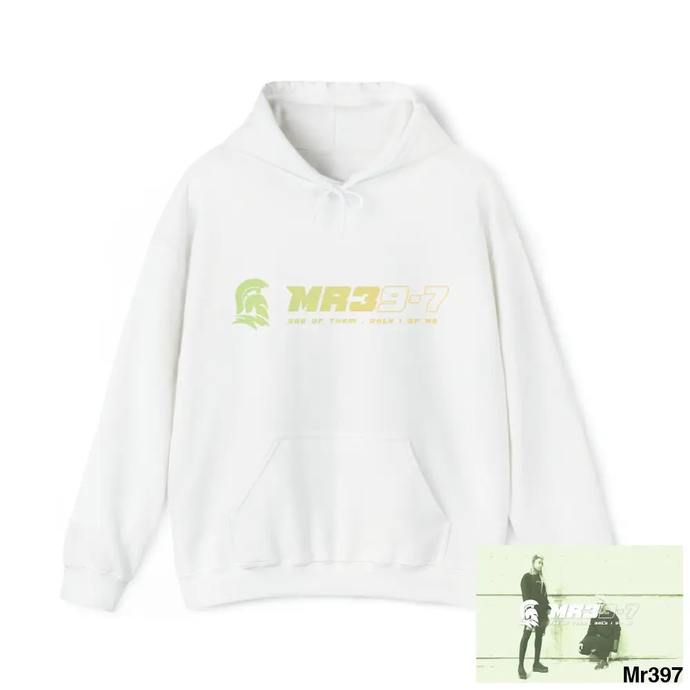 Unisex MR39-7 Heavy Blend™ Hooded Sweatshirt White / M Hoodie