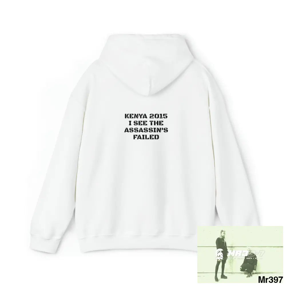 Unisex MR39-7 Kenya 2015 I See The Assassin’s Failed Heavy Blend™ Hooded Sweatshirt Hoodie