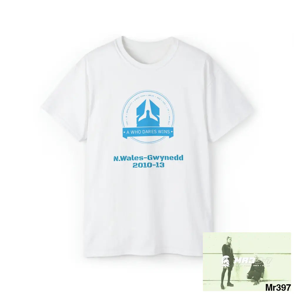 Unisex (N. Wales He’s under cover SAS) Ultra Cotton Tee Ltd Edition White / S T-Shirt