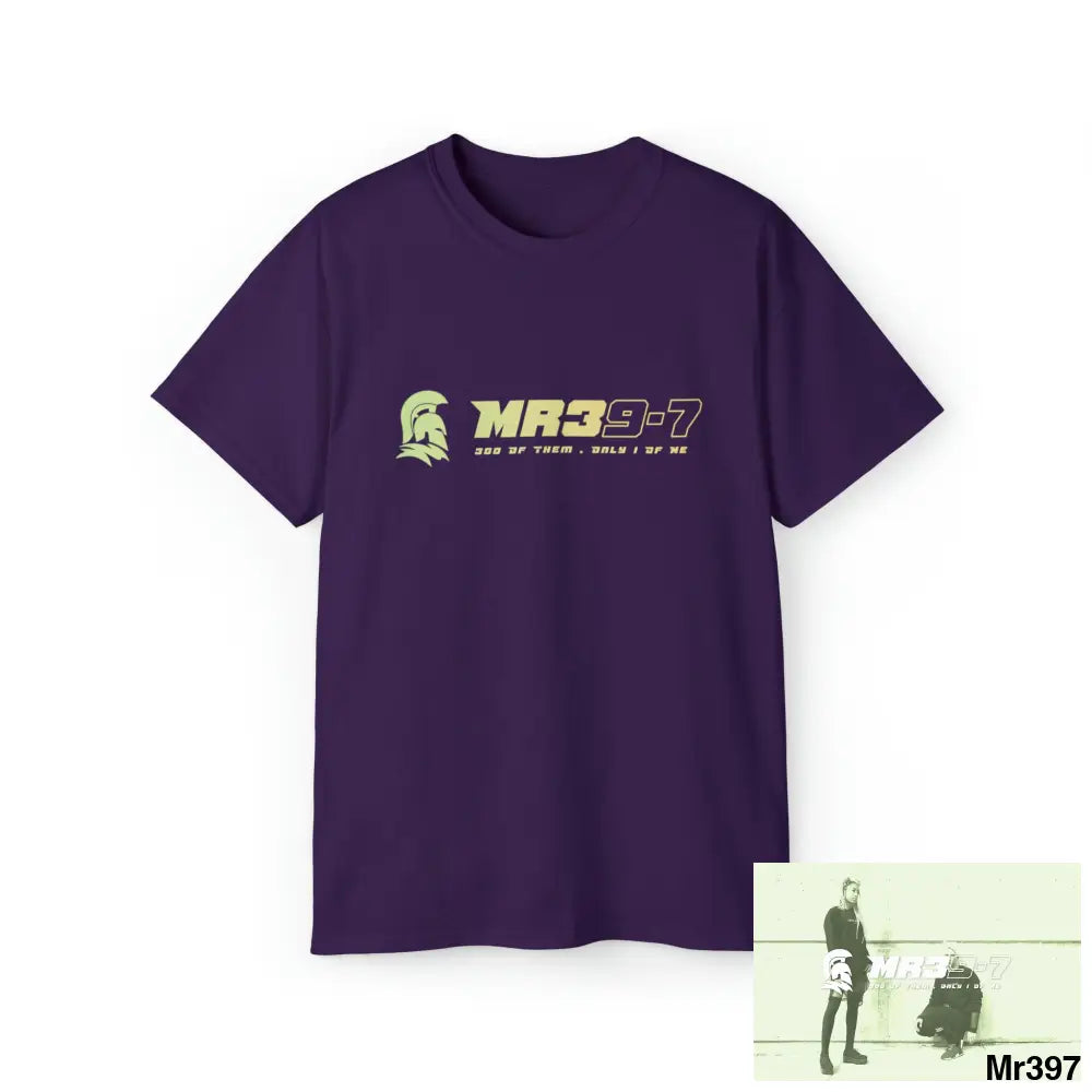 Unisex (N. Wales He’s under cover SAS) Ultra Cotton Tee Purple / S T-Shirt
